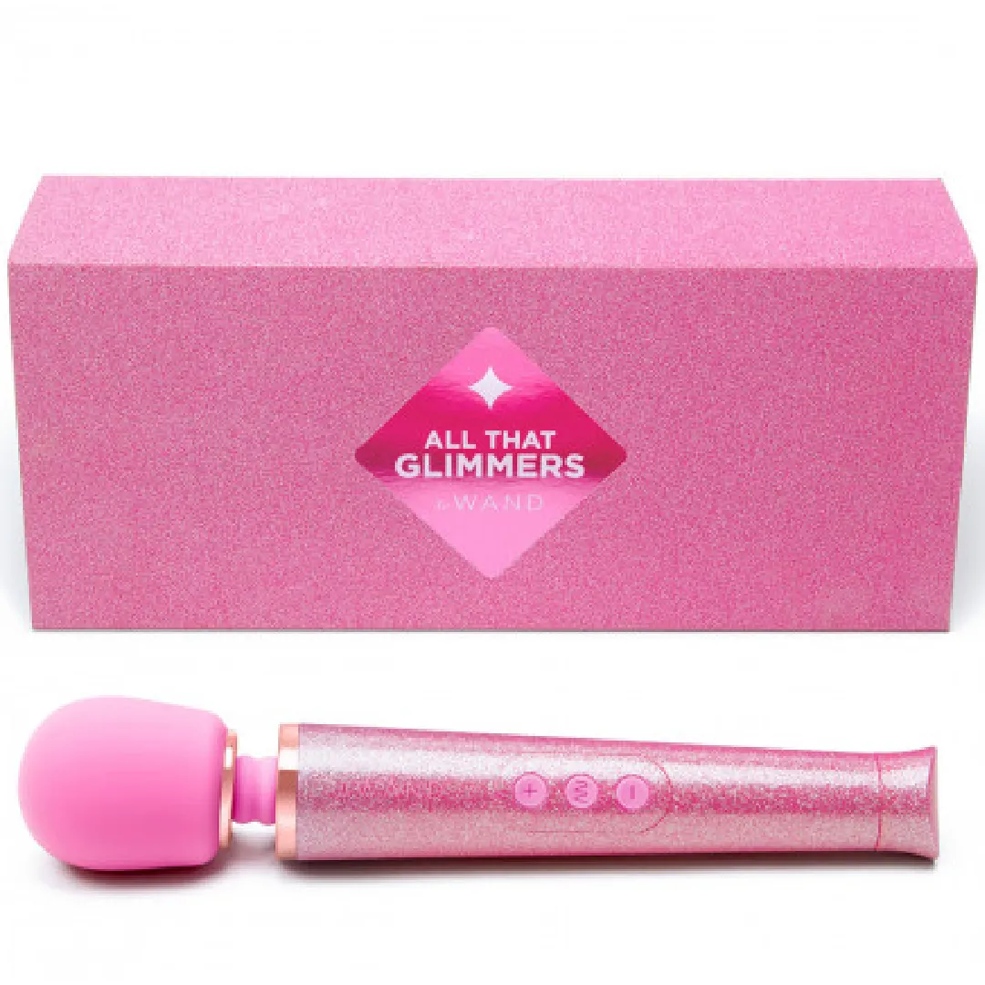 Le Wand All That Glimmers Wand Vibrator - Pink