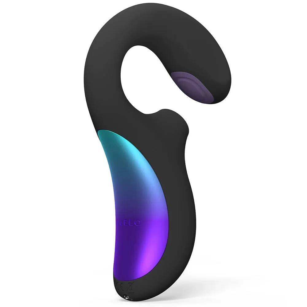 Lelo Enigma Double Sonic Triple Clitoral Stimulator APP Vibrator Black