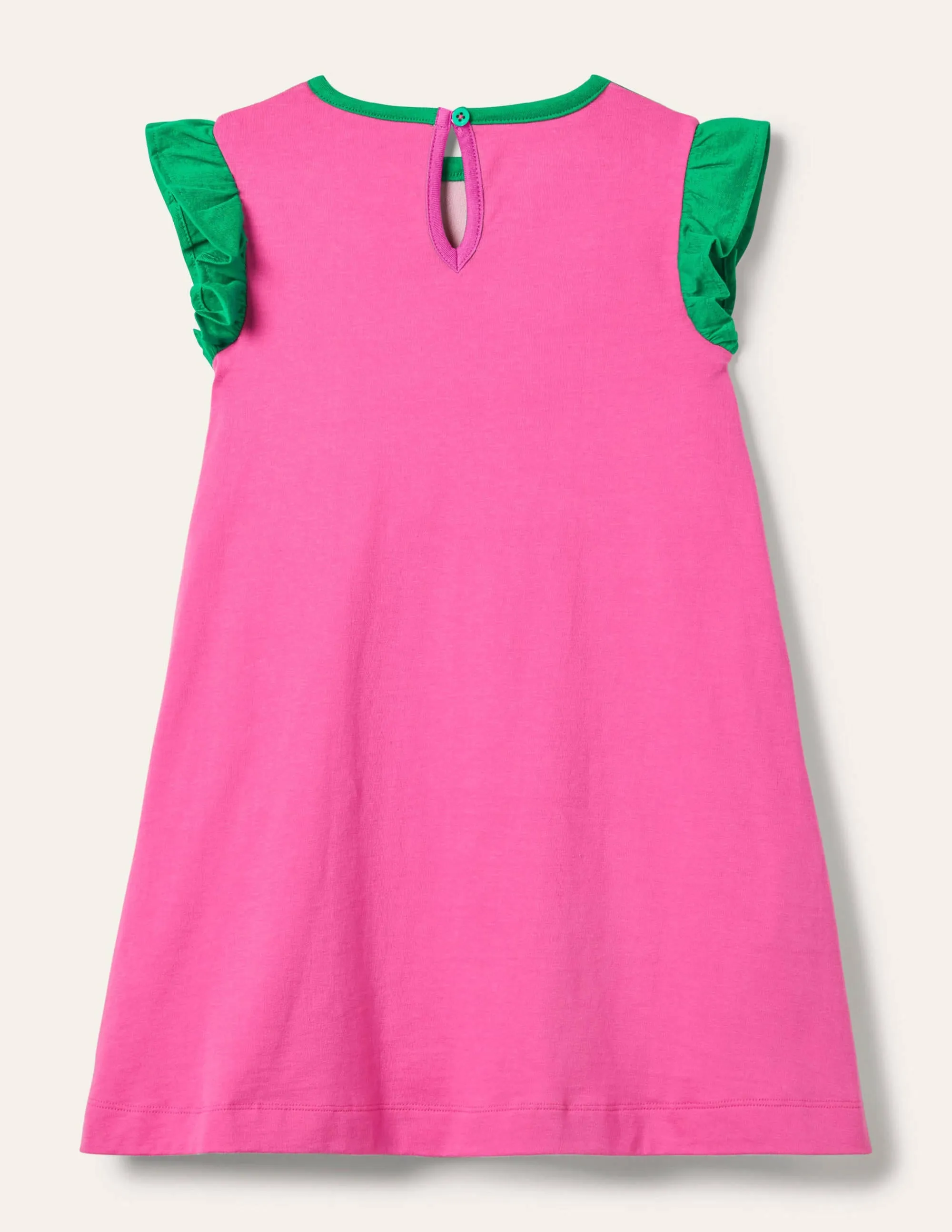 Lift The Flap Jersey Dress-Tickled Pink Tree House