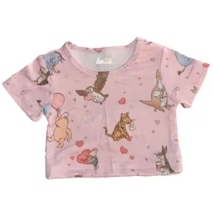 Love Little Bear Pink Stuffie Shirt