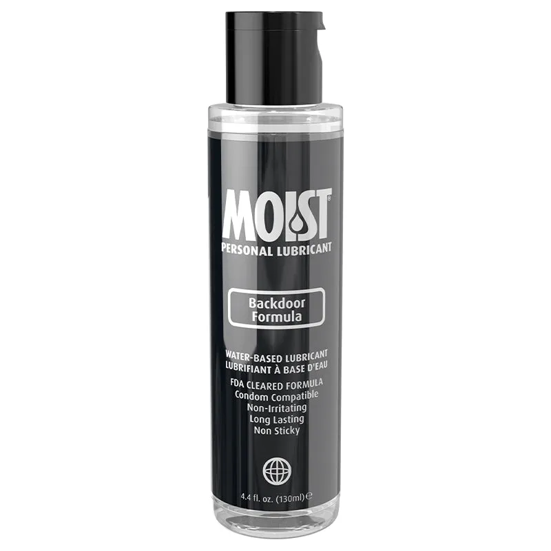 Moist Personal Lubricant Backdoor Formula 130 ml / 4.4 oz.