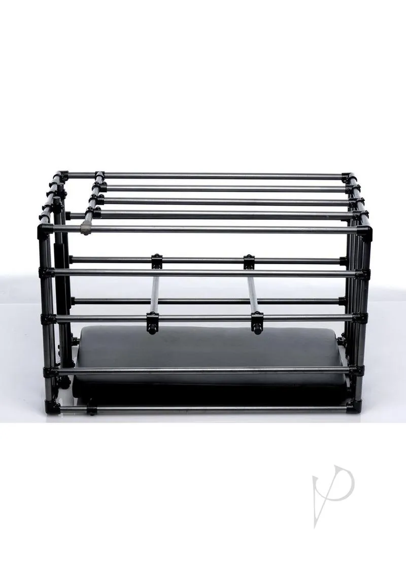 Ms Kennel Adjust Cage W/padded Board