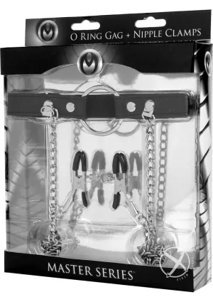 Ms Mstr Series Seize O-ring Gag/nip Clam