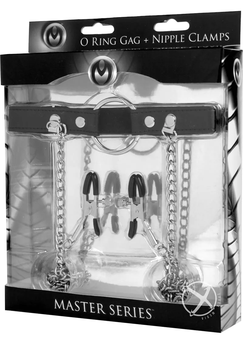Ms Mstr Series Seize O-ring Gag/nip Clam