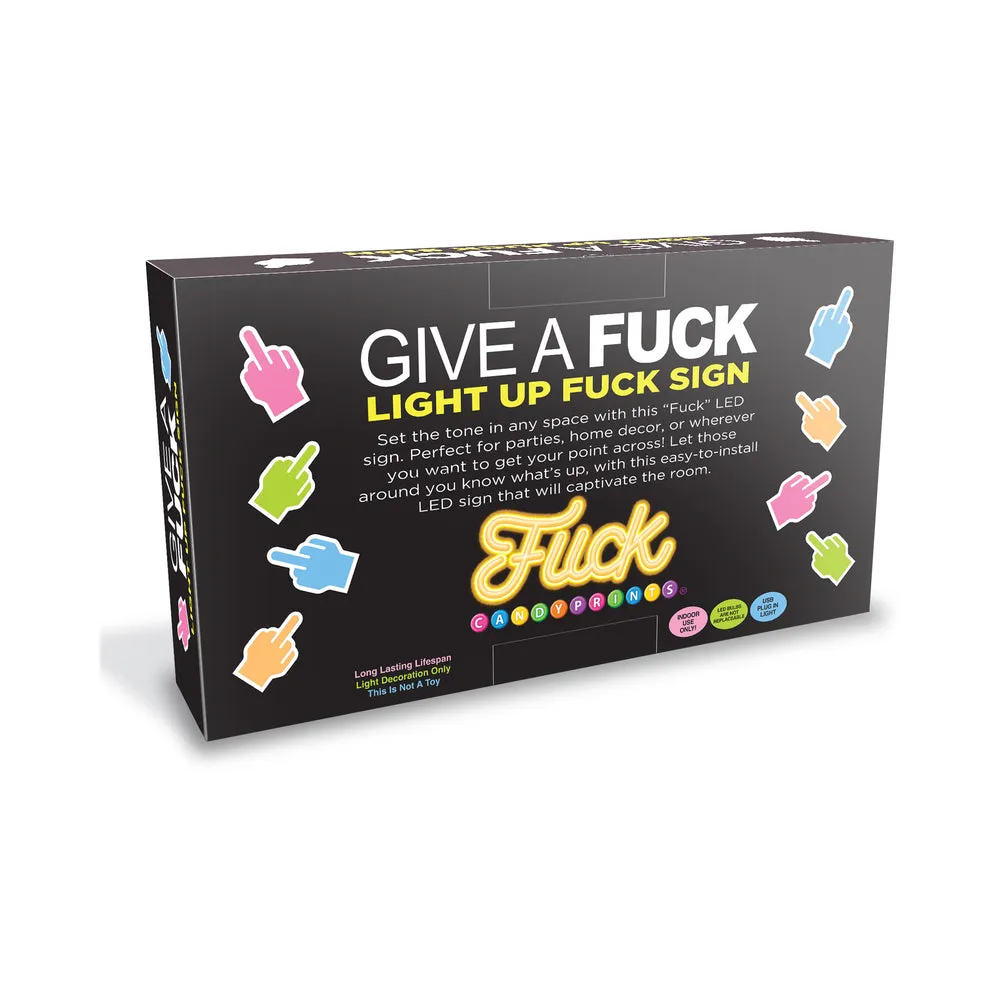 Neon Fuck Light Up Sign