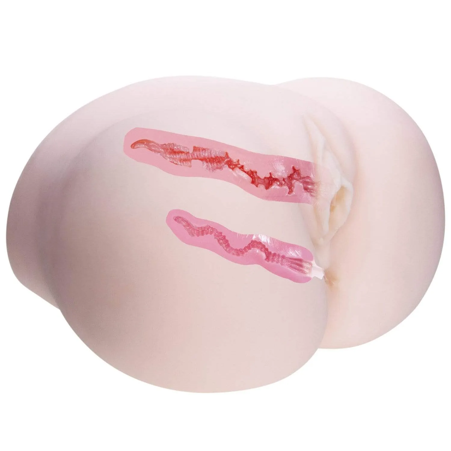 NPG - 2 Hole Third Generation Meiki Mizuno Waist Onahole Masturbator 6kg (Beige)
