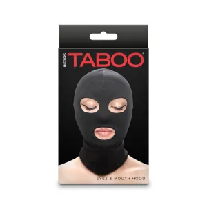 NS Novelties Hustler Taboo Eyes & Mouth Hood