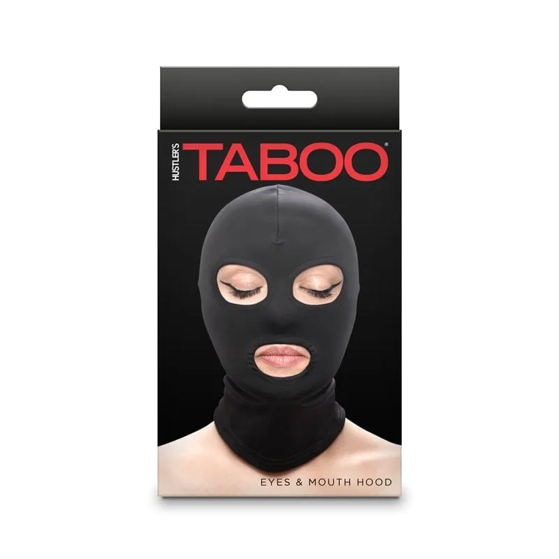 NS Novelties Hustler Taboo Eyes & Mouth Hood