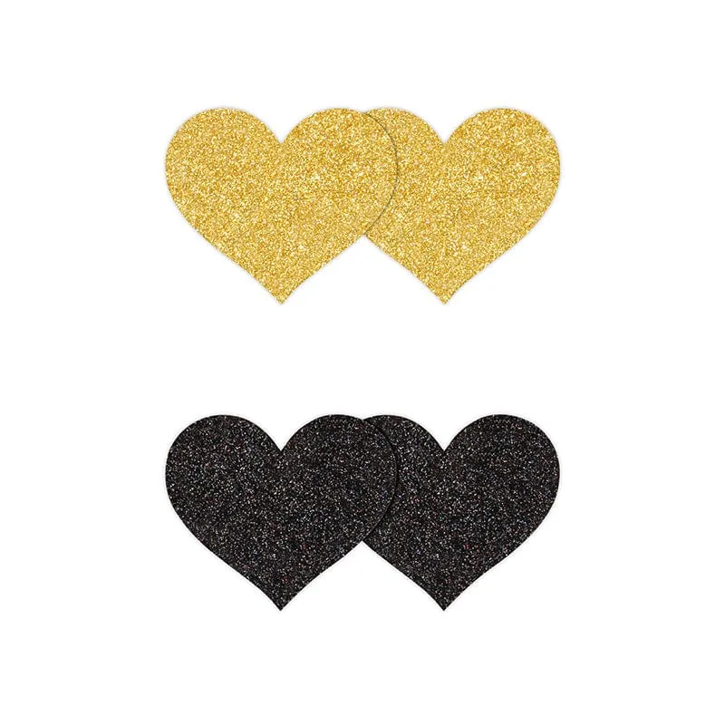 NS Novelties Pretty Pasties Hearts Set