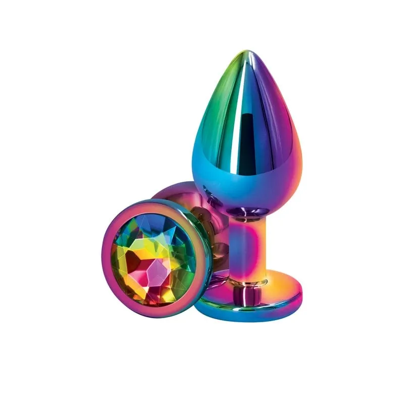 NS Novelties Rear Assets Multicolor Medium Plug