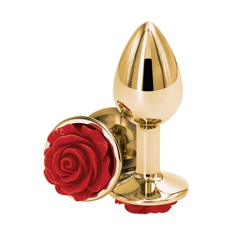 NS Novelties Rear Assets Rose Small Plug