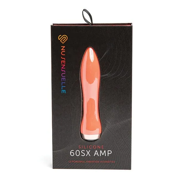 Nu Sensuelle - 60SX AMP Silicone Bullet Vibrator (Coral)
