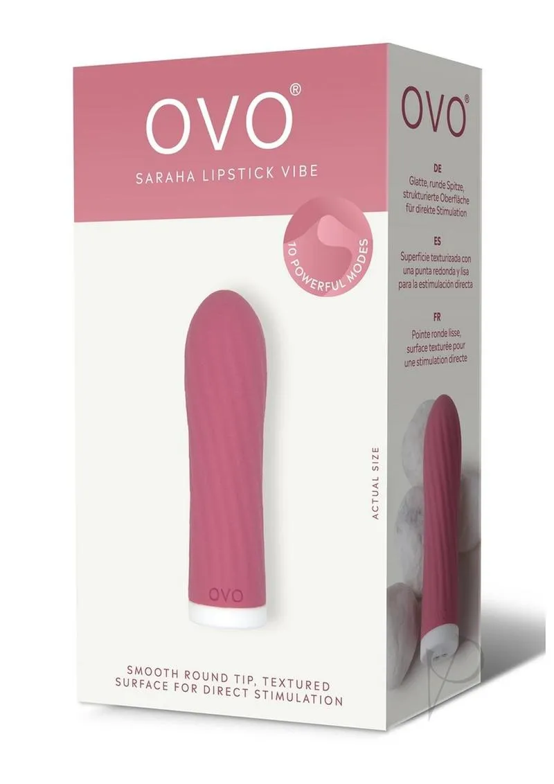 Ovo Earth Sahara Lipstick Vibe Red