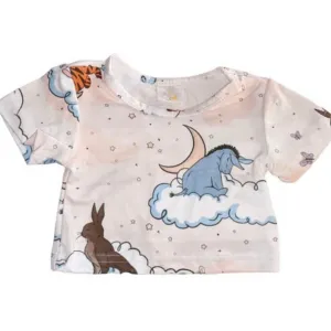 Pink Good Night Bear Stuffie Shirt