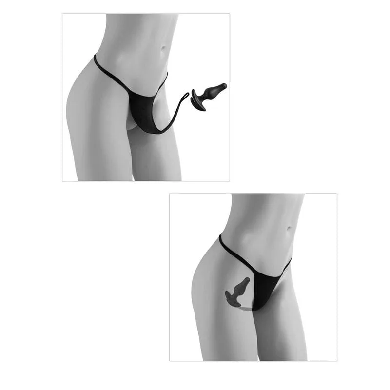 Pipedream Products Hookup Panties Crotchless Pleasure Pearls