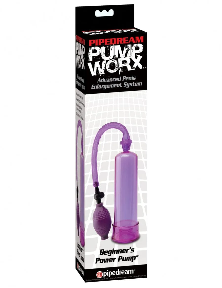 Pipedream Products Pump Worx Beginners Power Pump Purple