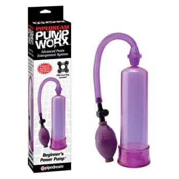 Pipedream Products Pump Worx Beginners Power Pump Purple