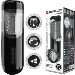 Pretty Love Lorelei AUTO Masturbator Thrusting Rotating Vibrating Talk Sex Toy