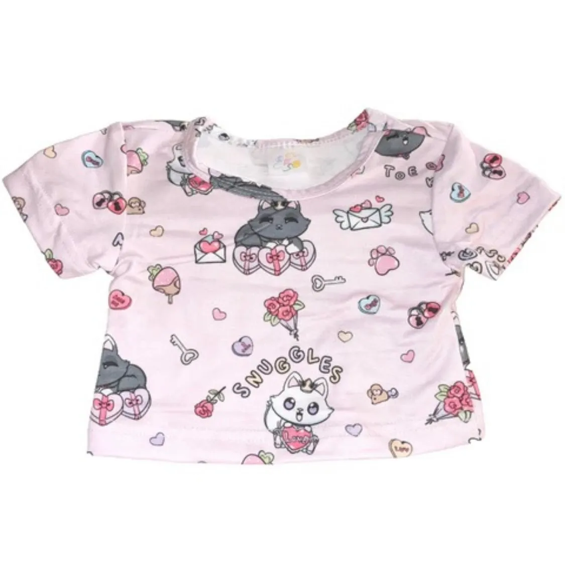 Princess Kitty Love Pink Stuffie Shirt