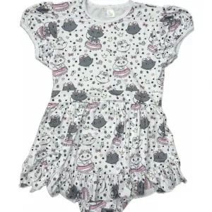 Princess Kitty Romper Dress