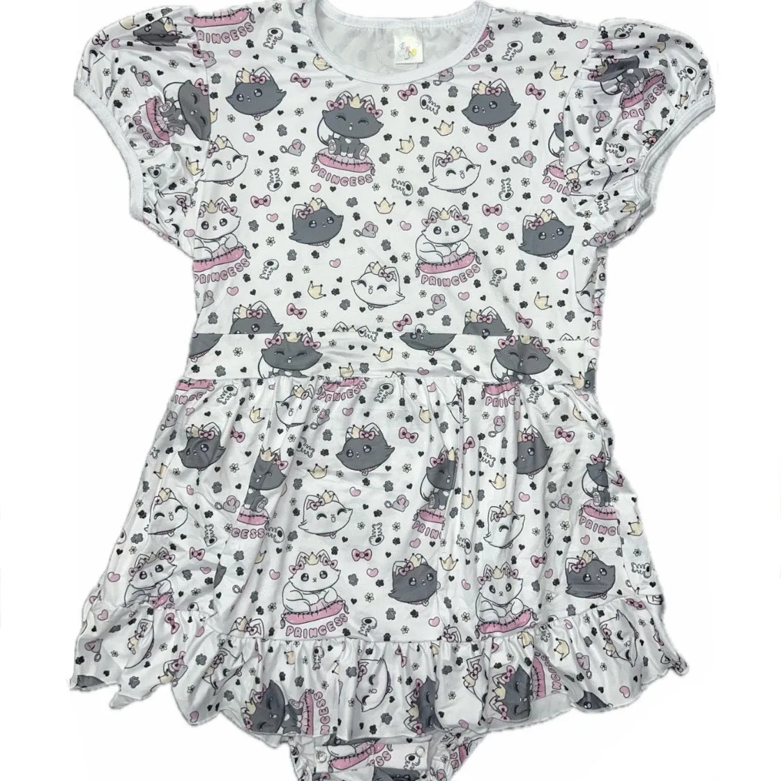 Princess Kitty Romper Dress