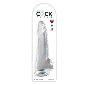 Products King Cock 10 With Balls Clear