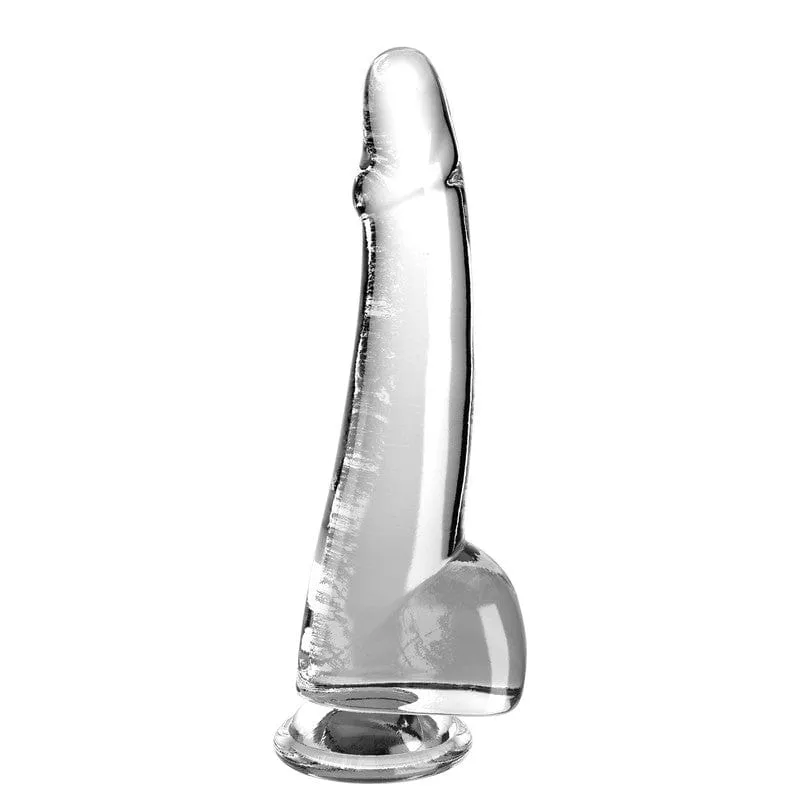 Products King Cock 10 With Balls Clear