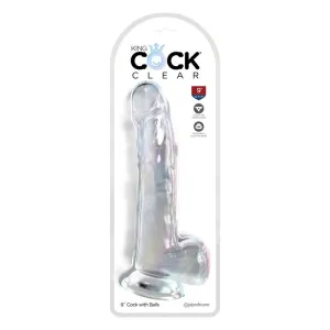 Products King Cock 9 With Balls Clear