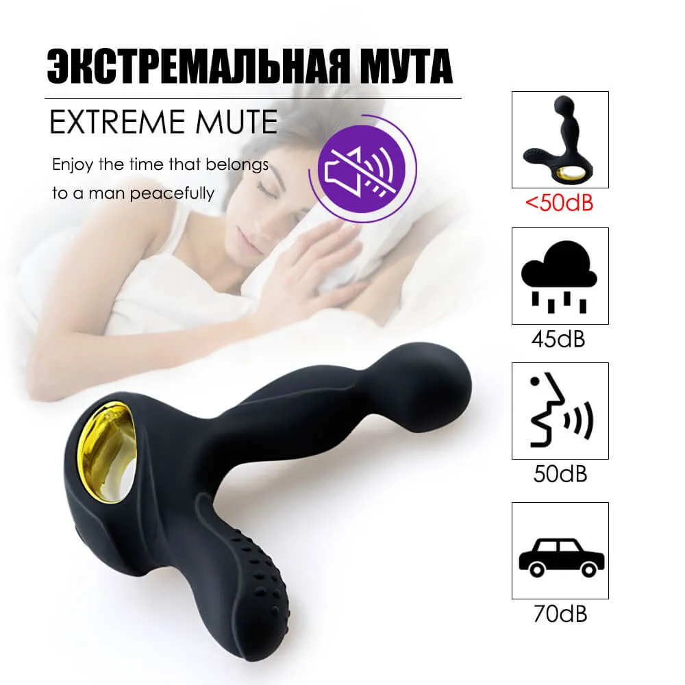 Prostate Massager Heating Rotating Toy For Gay Women