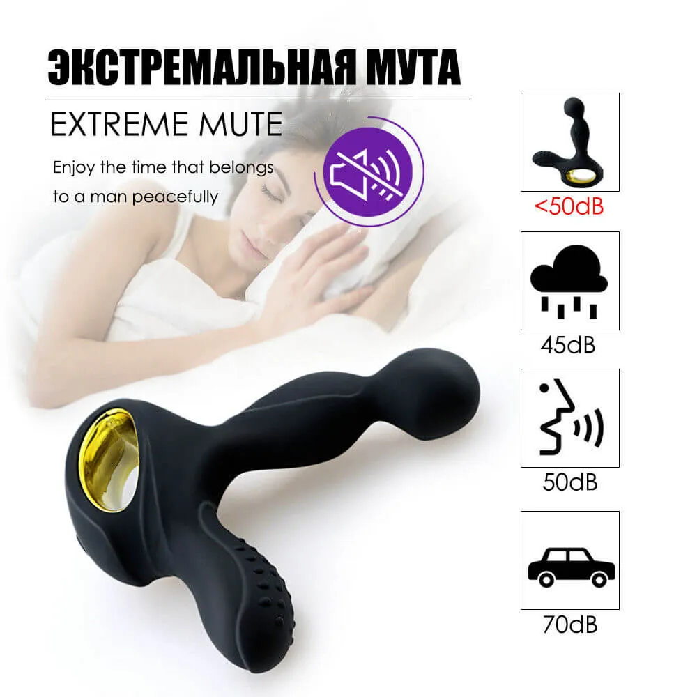 Prostate Massager Heating Rotating Toy For Gay Women