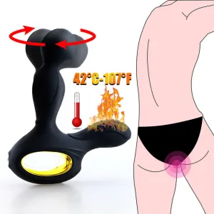 Prostate Massager Heating Rotating Toy For Gay Women