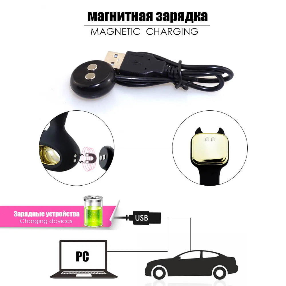 Prostate Massager Heating Rotating Toy For Gay Women