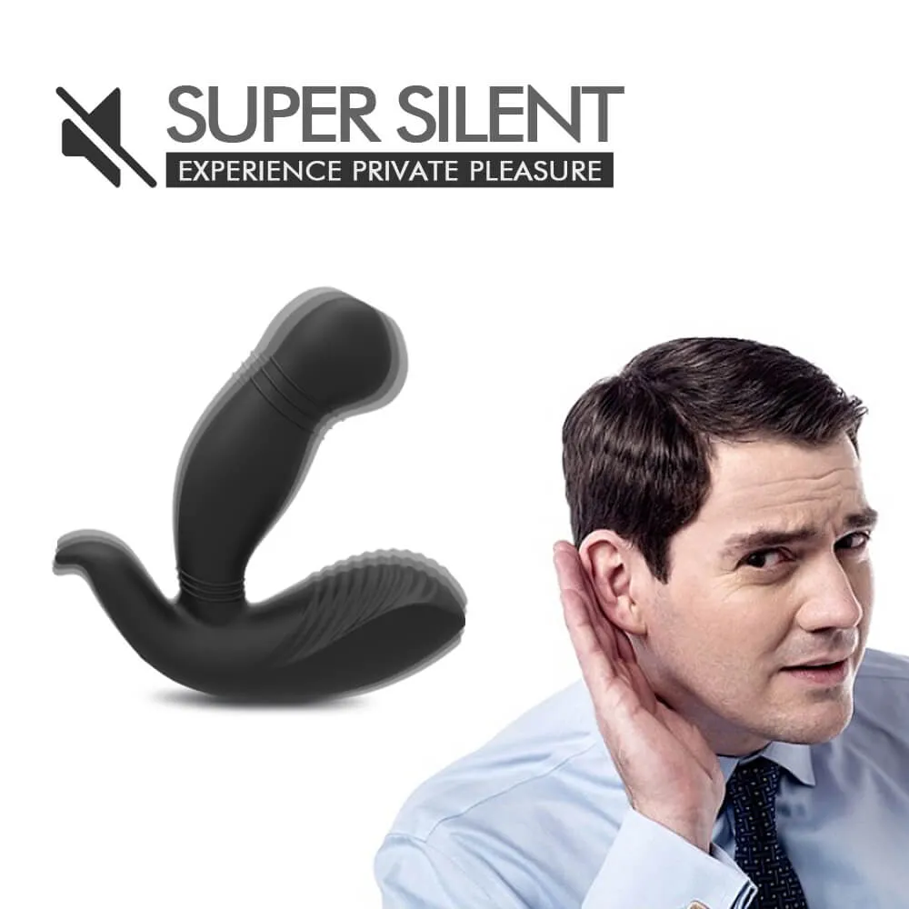 Prostate Massager Mute Remote Control Butt Plug