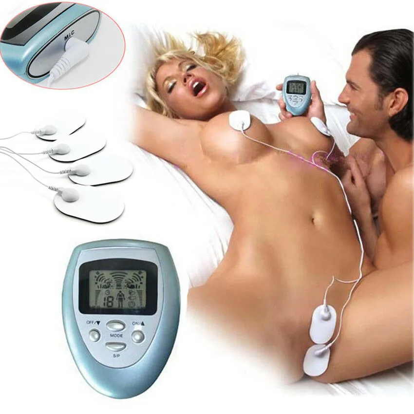 Pulse Electric Shock Patch Breast Clitoris Stimulation Massager