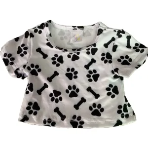 Puppy Paws & Bones Stuffie Shirt