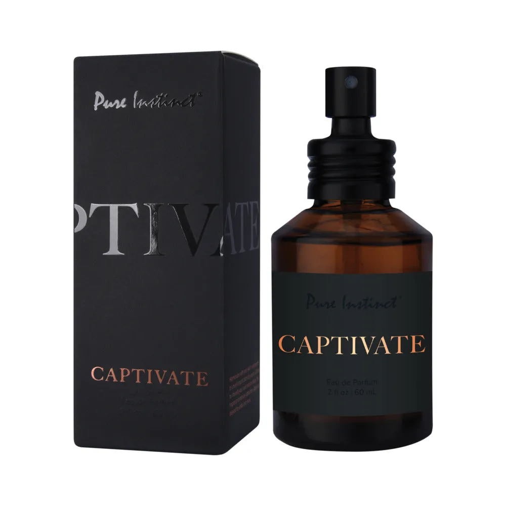 Pure Instinct Pheromone Eau De Parfum Captivate 2 Floz | 60 Ml