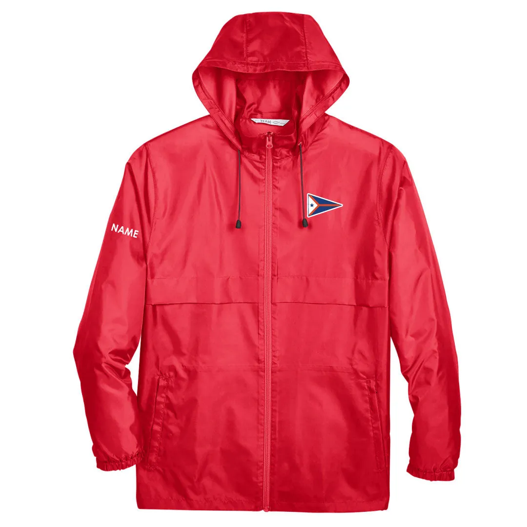 PYC Water Resistant Lightweight Full Zip Jacket