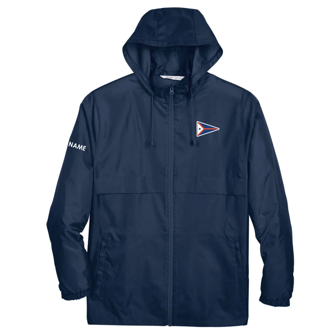 PYC Water Resistant Lightweight Full Zip Jacket
