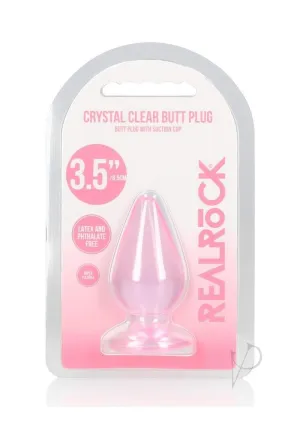 Realrock Crystal Anal Plug 3.5 Pnk