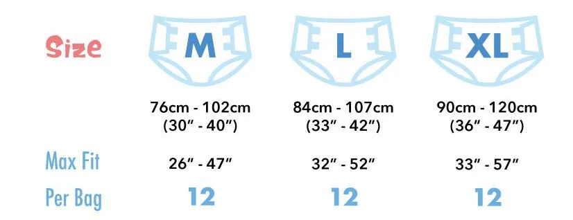 Rearz Mega Dinosaur 1 Pack Adult Diaper (12 Diapers) Full Pack