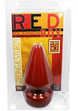 Red Boy Extra Large Butt Plug