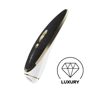 Satisfyer - Luxury Haute Couture Clitoral Air Stimulator (Black)