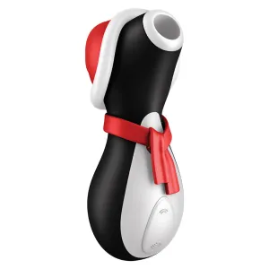 Satisfyer Penguin Holiday Edition  - Black/White/Red
