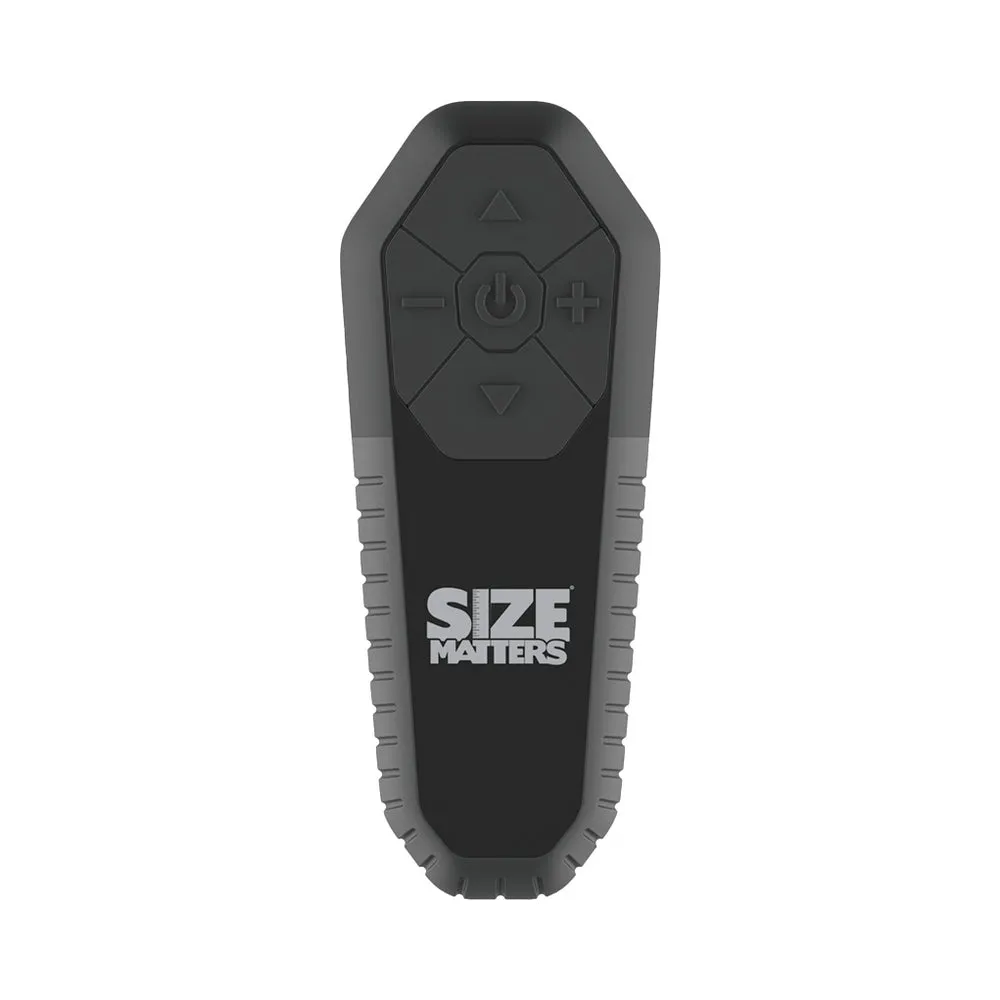 Size Matters 2 in. Erection 28X Smooth Remote Vibrating Silicone Sheath Light