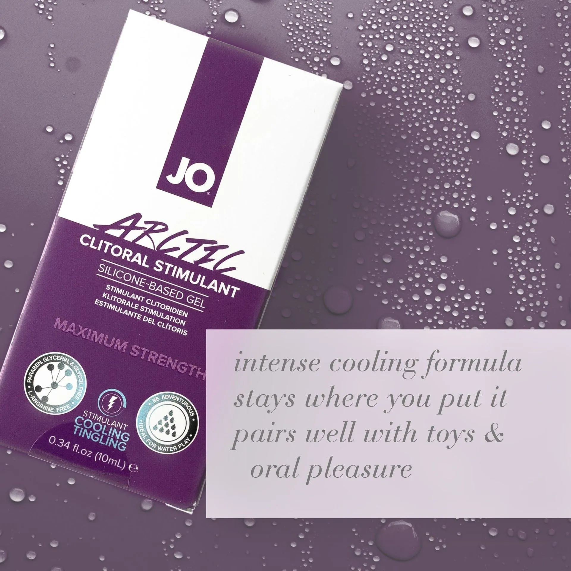 System JO - For Women Arctic Clitoral Stimulant Silicone Gel