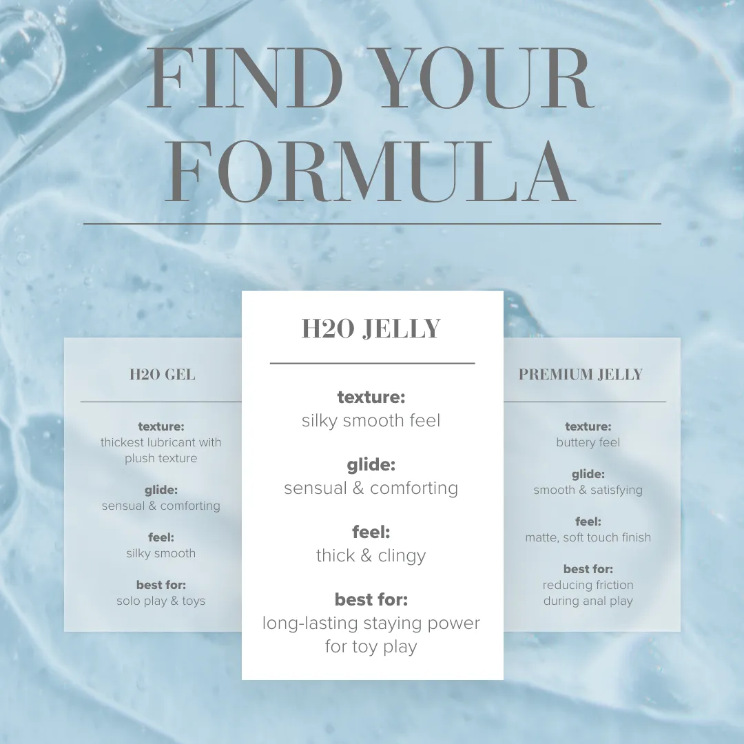 System JO - H2O Jelly Water Based Personal Lubricant Original