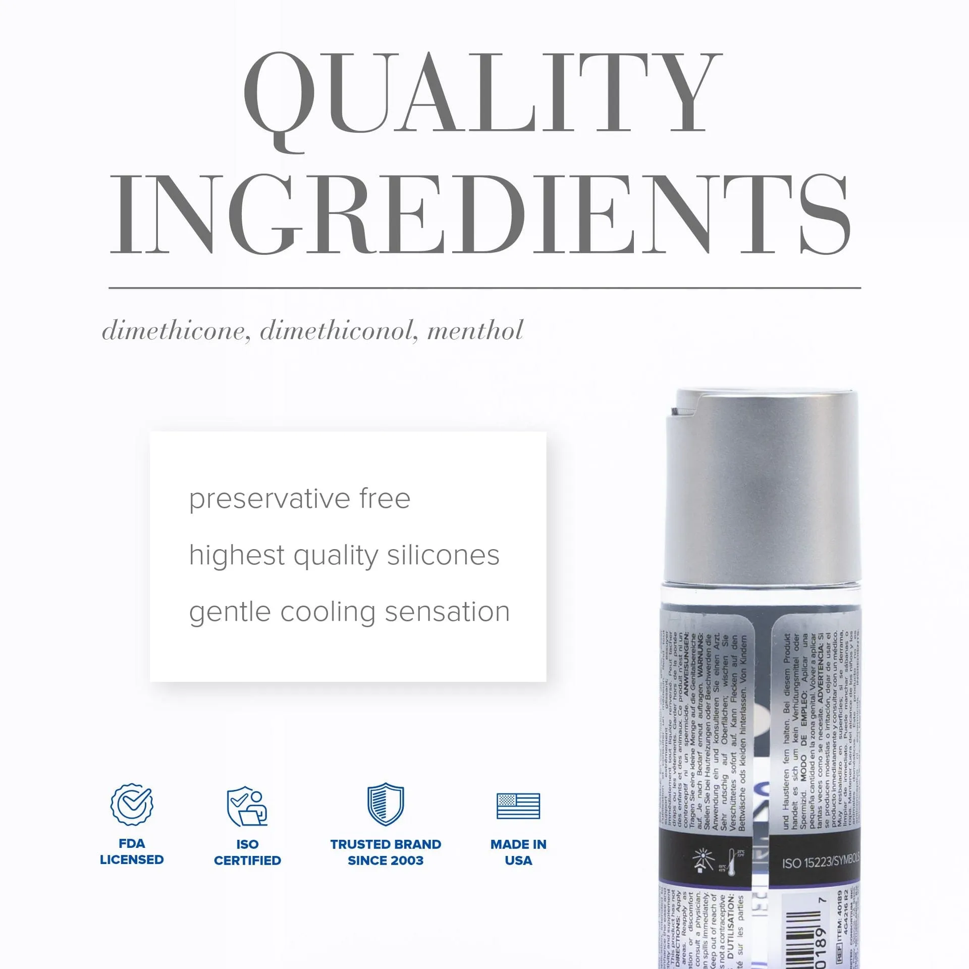 System JO - Premium Cooling Silicone Lubricant