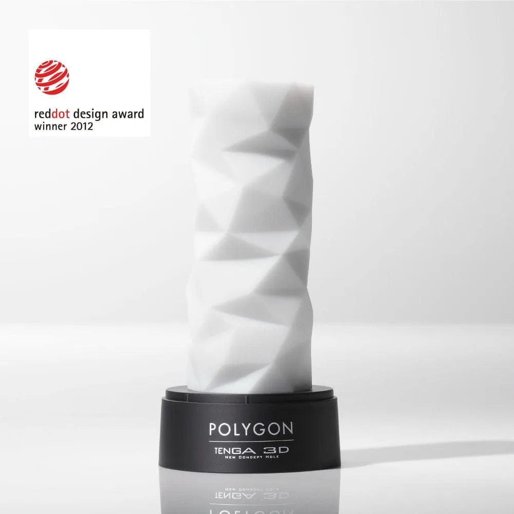 Tenga - 3D Series Stroker Masturbator (White)
