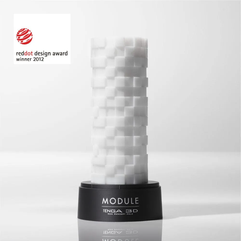 Tenga - 3D Series Stroker Masturbator (White)