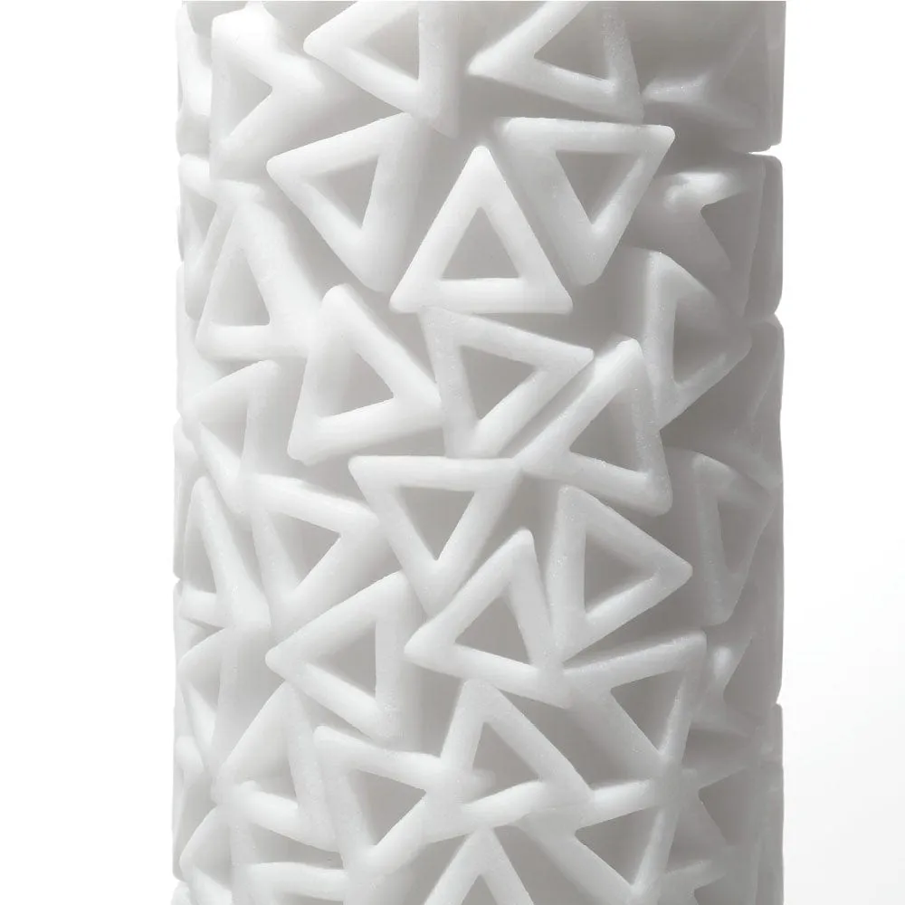 Tenga - 3D Series Stroker Masturbator (White)